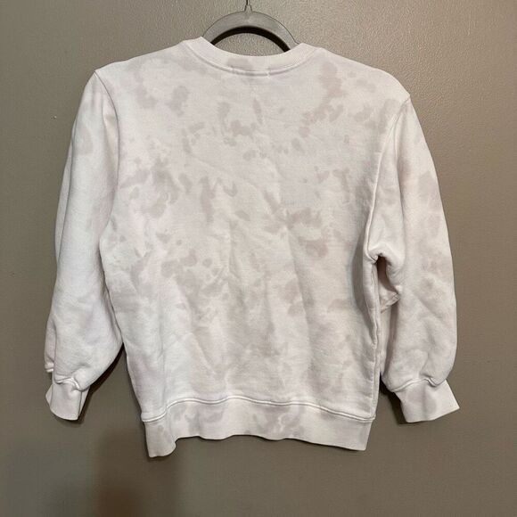 Agolde dye painted 3/4 sleeve crewneck sweatshirt size XS - Picture 1 of 4